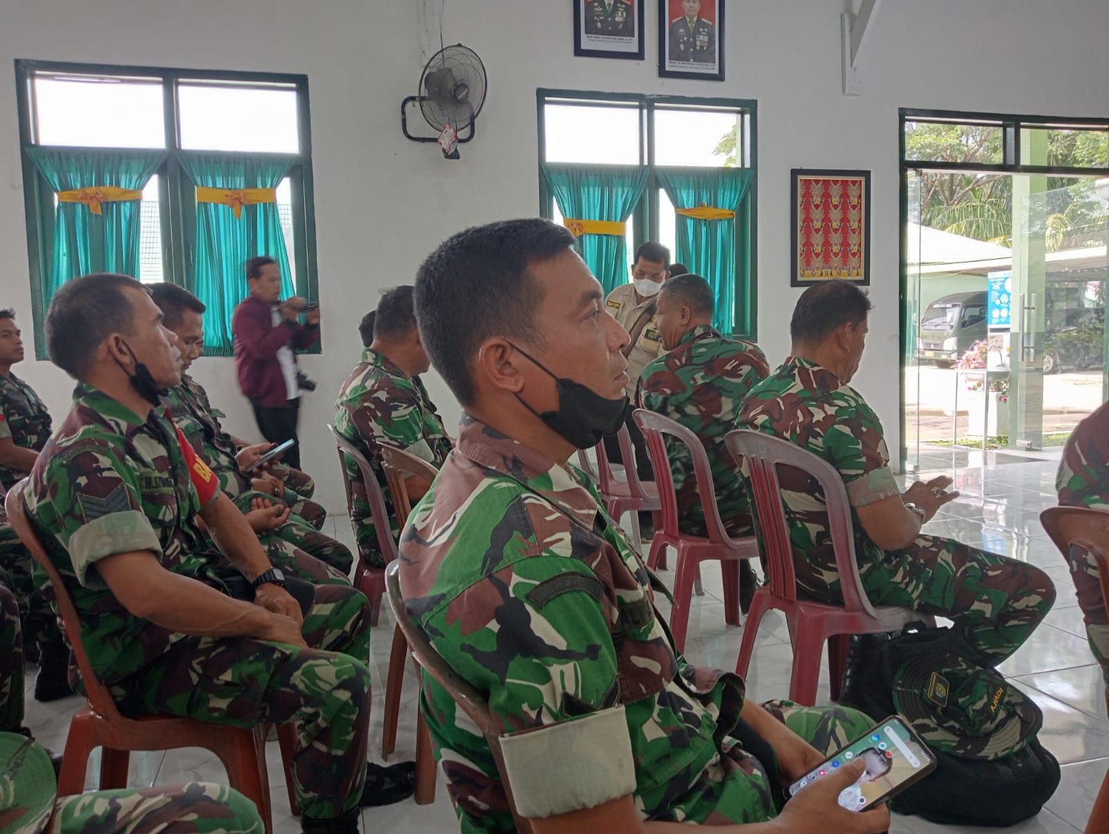 Kegiatan Sosialisasi KPU dan Bawaslu Dengan Tahapan Pemilu 2024 Oleh Serda Ali Borkad Harahap