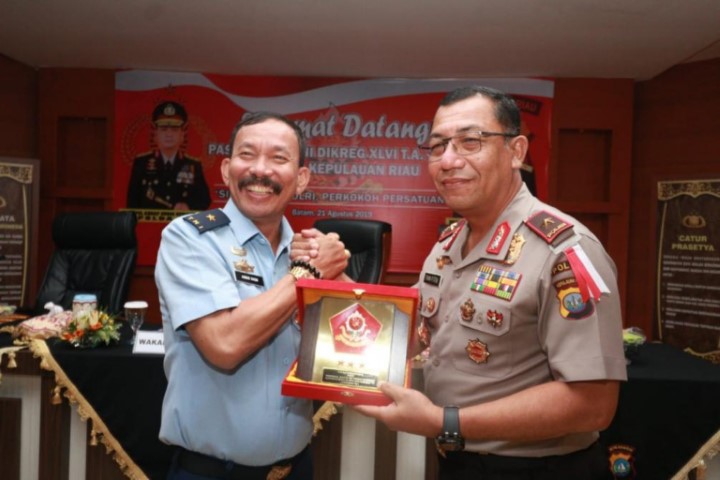 Polda Kepri Terima Kunjungan Kuliah Kerja Dalam Negeri (KKDN) Pasis Sesko TNI DIKREG XLVI T.A.2019