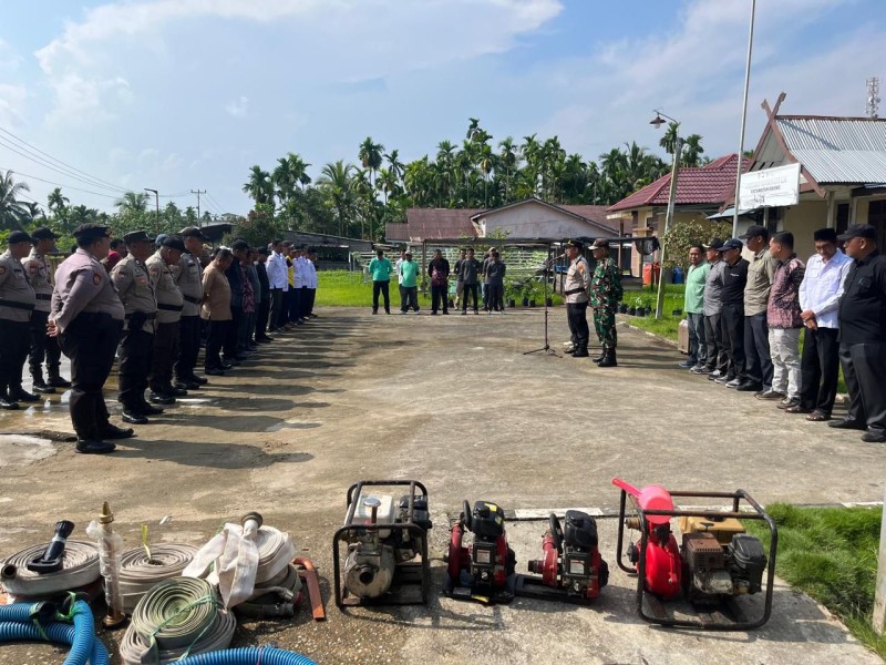 Kegiatan Apel Bersama Stakeholder dan Masyarakat Peduli Api MPA Dalam Rangka Kesiapsiagaan Penanganan dan Penanggulangan Karhutla