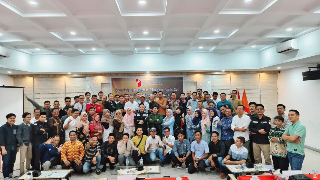 Mantapkan Persiapan Pengawasan Pemilihan 2024, Bawaslu Inhil Gelar Evaluasi Penanganan Pelanggaran
