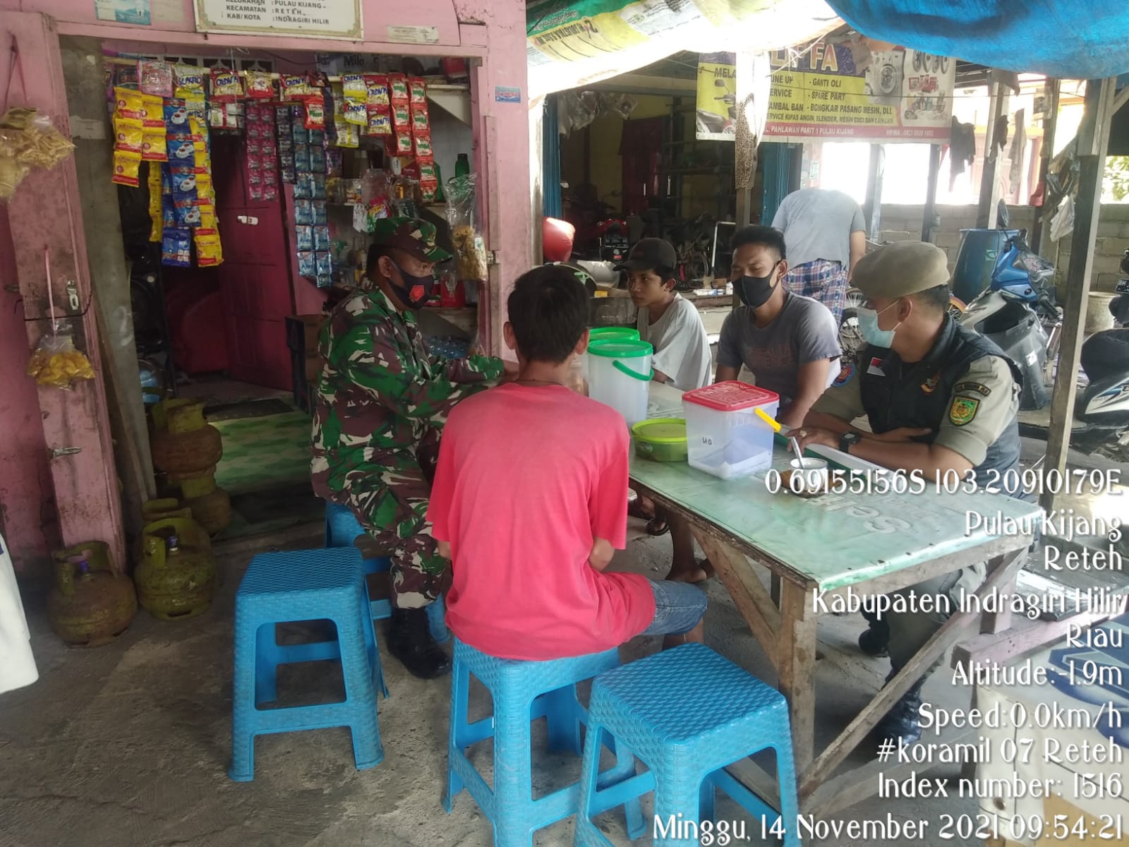 Serda Asikin Komsos Bersama Masyarakat