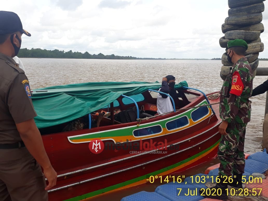 Pelabuhan Sungai Piring Jadi Target Gakplin oleh Babinsa Koramil 12/Batang Tuaka