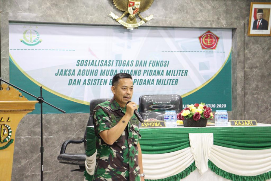 Kolonel Laut (KH) Faisol Asisten Pidana Militer Kajati Riau Kunker ke Kajari Bengkalis