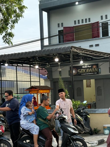 Ramadan Penuh Berkah, PWI Bengkalis Bagikan Takjil dan Gelar Buka Puasa Bersama di Sekawan Coffee
