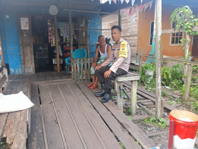 Giat Cooling System Bhabinkamtibmas Polsek Gaung Cegah Timbulnya Potensi Konflik Jelang Pilkada 2024