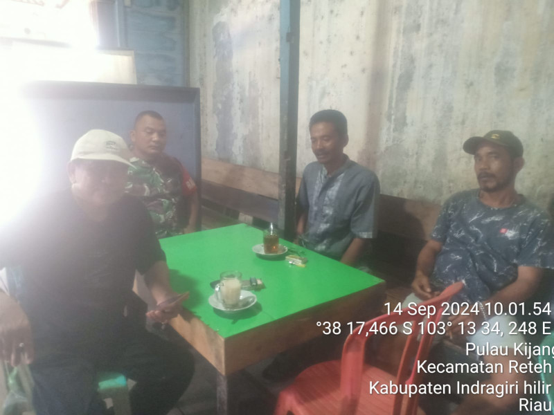 Babinsa Serka Ferry Barus Rutin Laksanakan Komsos Guna Wujudkan Kebersamaan dan Kekompakan