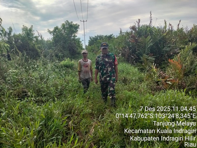 Serda Ali B. Harahap: Patroli Tapal Batas untuk Jaga Keamanan dan Kondusifitas Wilayah