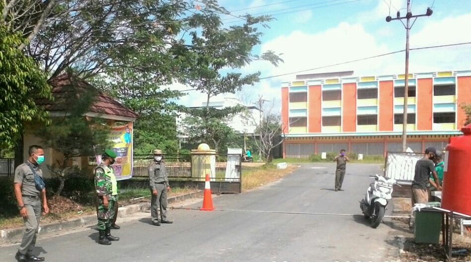 TNI dan Satpol PP Terapkan Penegakan Disiplin Ditengah Pandemi COVID-19