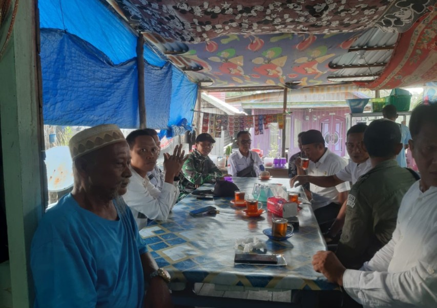 Rutinitas Komsos Babinsa Koramil 07/Reteh, Berikut Pesan-pesan yang Disampaikan