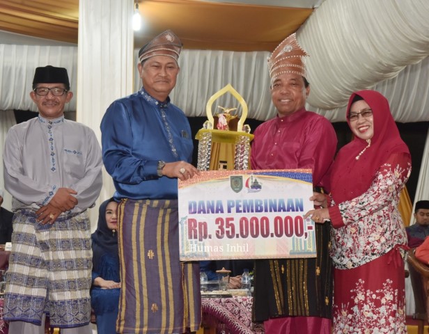 Wabup H.Syamsuddin Uti Menutup Secara Resmi MTQ Ke-49 Inhil TH 2019 