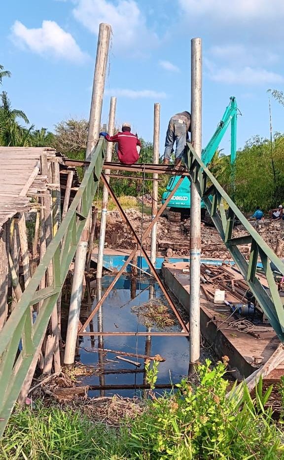 Bangun Jembatan di Pulau Burung, Wujud Nyata CSR PT RSUP
