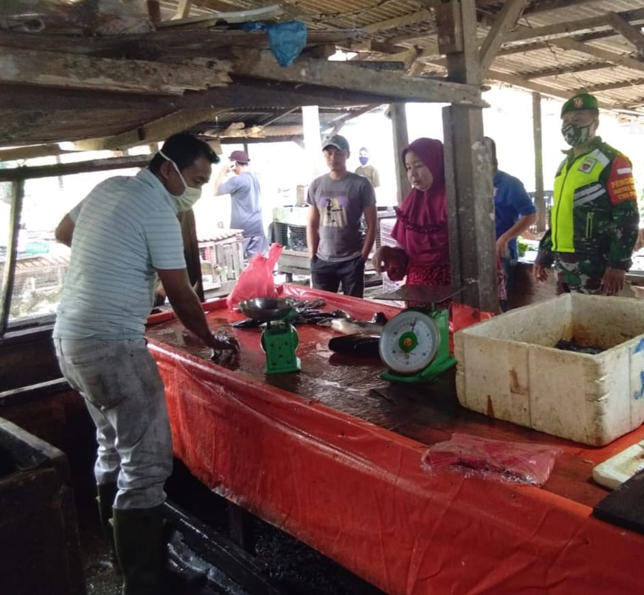 Tingkatkan Kedisiplin Warga Binaan, Babinsa intensif Laksanakan Himbauan Protokol Kesehatan