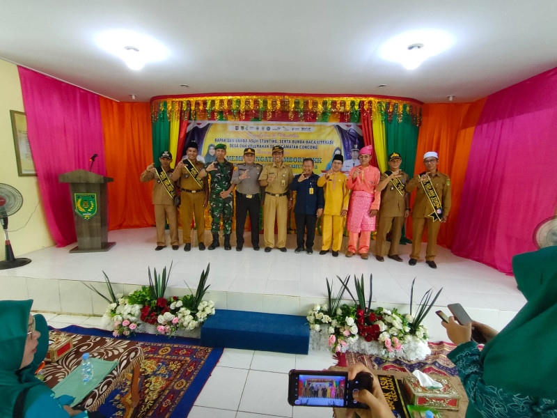 Danramil 04/Kuindra Dampingi Pengukuhan dan Pelantikan Serda Bunda Baca/Literasi Desa dan Kelurahan