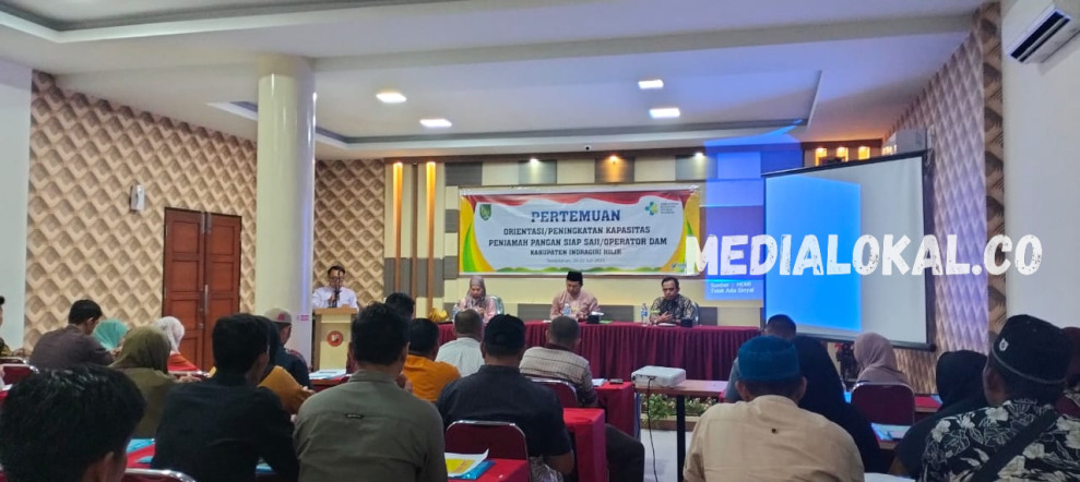 Dinkes Inhil Gelar Pertemuan Peningkatan Kapasitas Penjamah Pangan Siap Saji