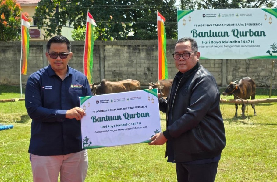 10 Hewan Kurban Akan Disembelih di Kebun Sawit Mandiri PT APN Eks Palma Grup di Inhu