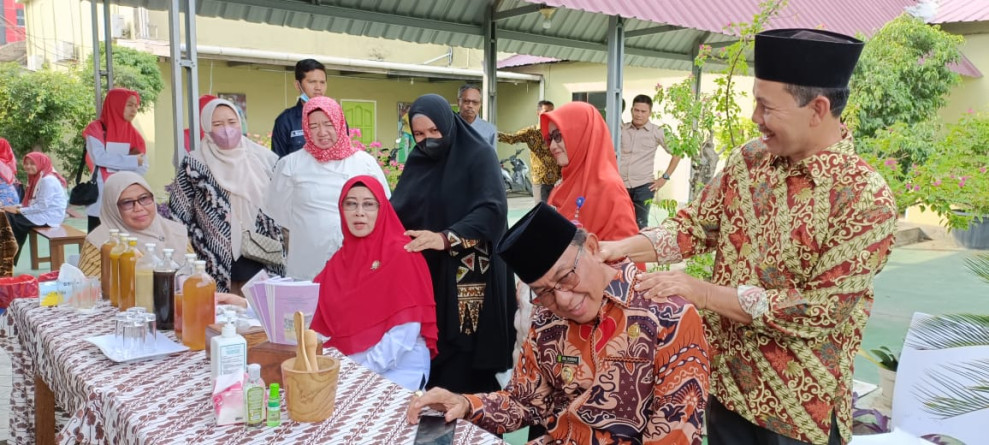 Diresmikan Bupati HM Wardan, Dinkes Inhil Launching Gerakan Sehat Tradisional