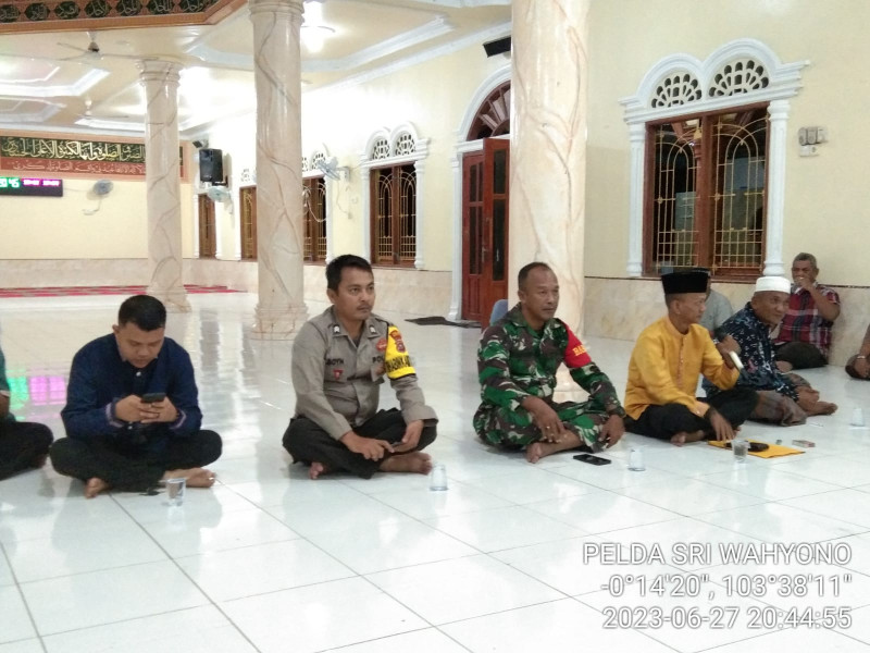 Temu Ramah, Danramil 04/Kuindra Jalin Silaturahmi di Binaan