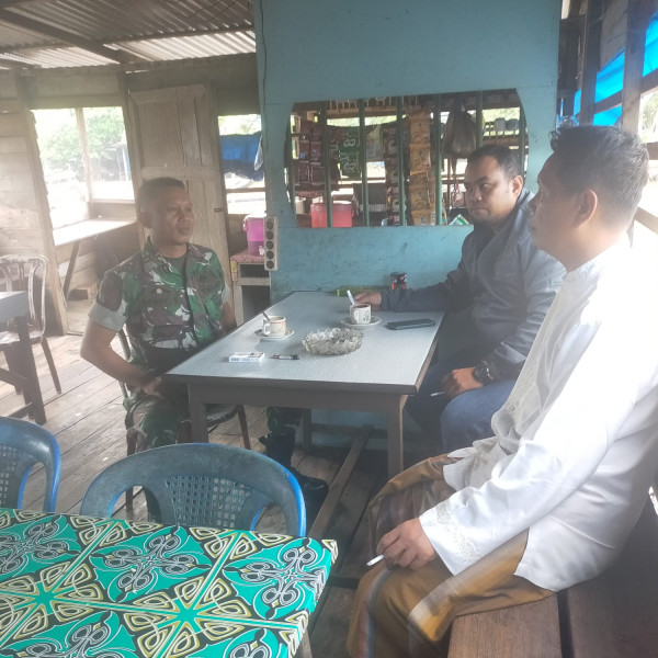 Demi Ketentraman, Babinsa Koramil 04/Kuindra Himbau Agar Menghindari Narkoba dan Miras