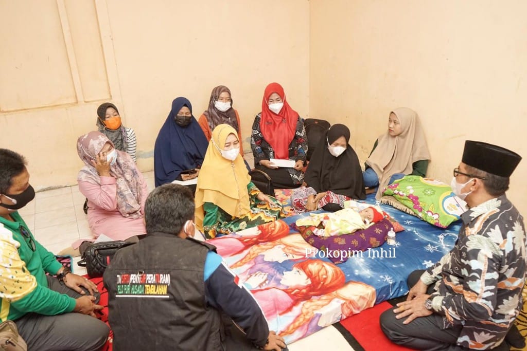 Zulaikhah Wardan Jenguk Bayi Umur 4 Bulan Penderita Gizi Buruk