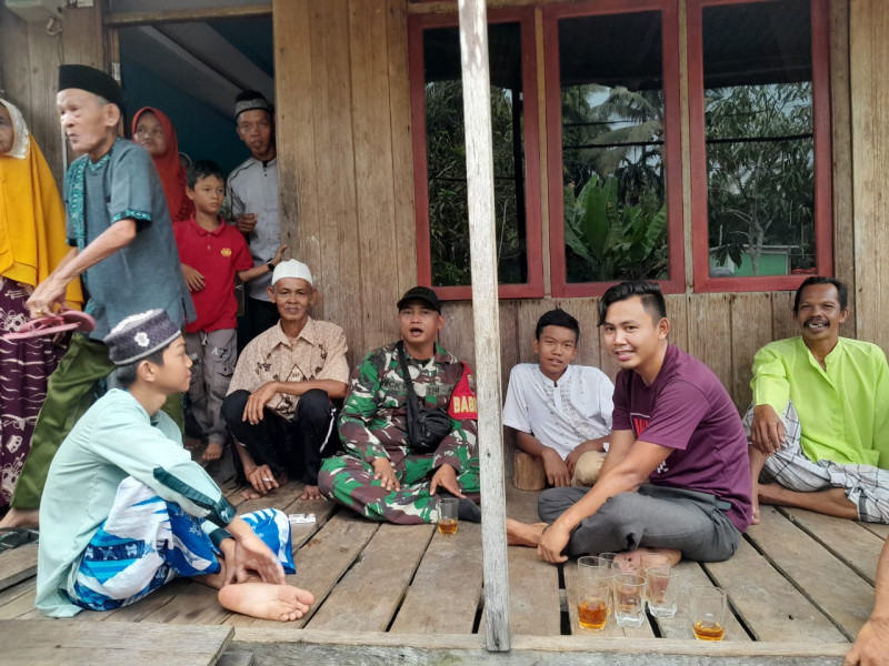 Mewujudkan Keakraban dan Kedekatan, Babinsa 05/Gas Komsos Dengan Warga Binaan