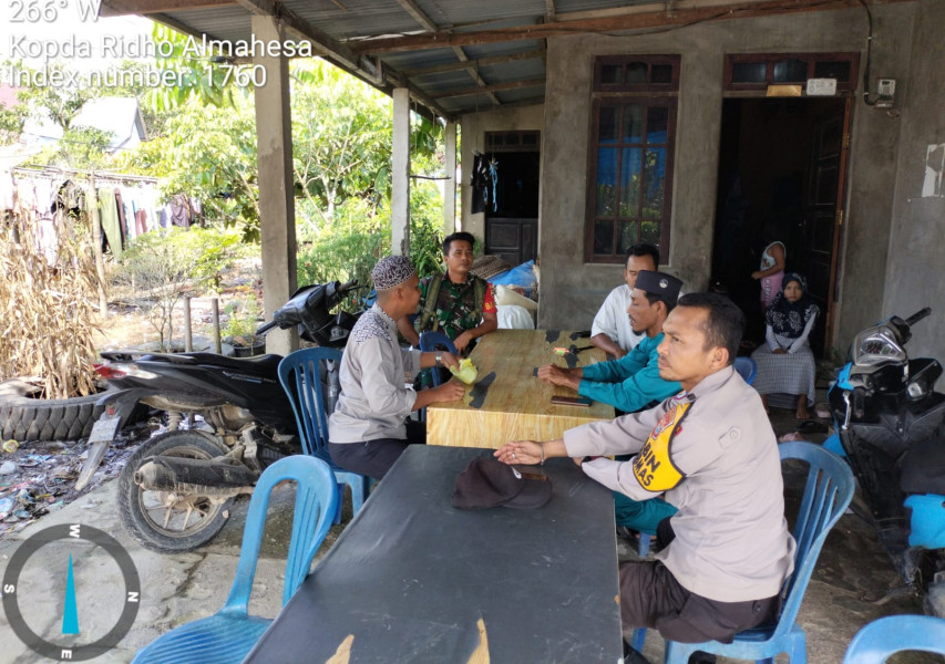 Pererat Sinergitas di Wilayah, Babinsa 05/Gas Kopda Ridho Almahesa Komsos Bersama Masyarakat Binaan