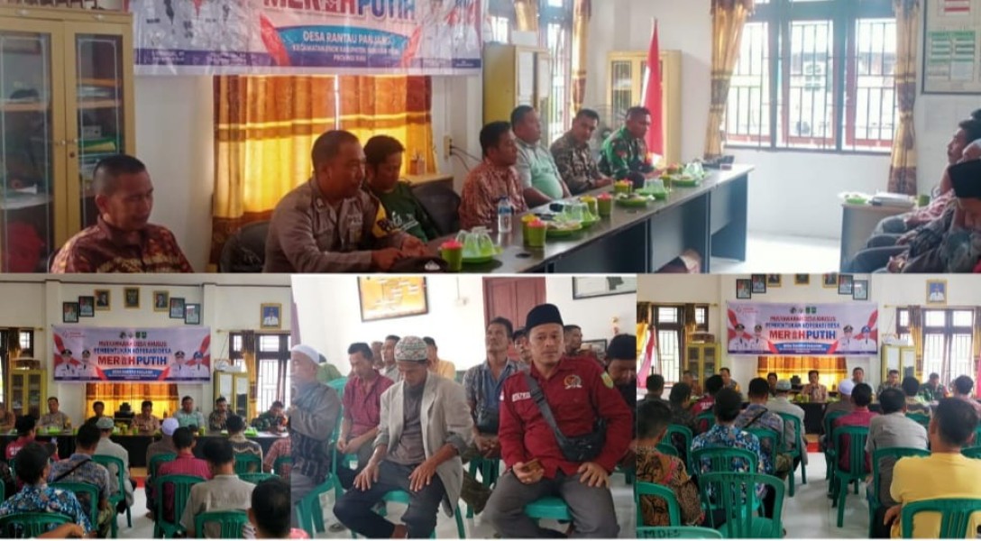 Musyawarah Desa Khusus Pembentukan Koperasi Merah Putih Desa Rantau Panjang