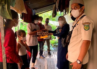 Sempena HUT Satpol PP dan Linmas, Praja Wibawa Peduli Salurkan Bantuan