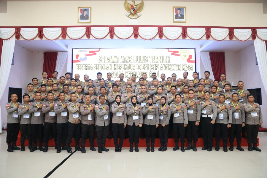 Polda Kepri Umumkan Kelulusan SIP Angkatan 54 Tahun 2025: Bersih , Transparan , Akuntabel , Dan Humanis Polda Kepri Umumkan Kelulusan SIP Angkatan 54 Tahun 2025: Bersih , Transparan , Akuntabel , Dan Humanis