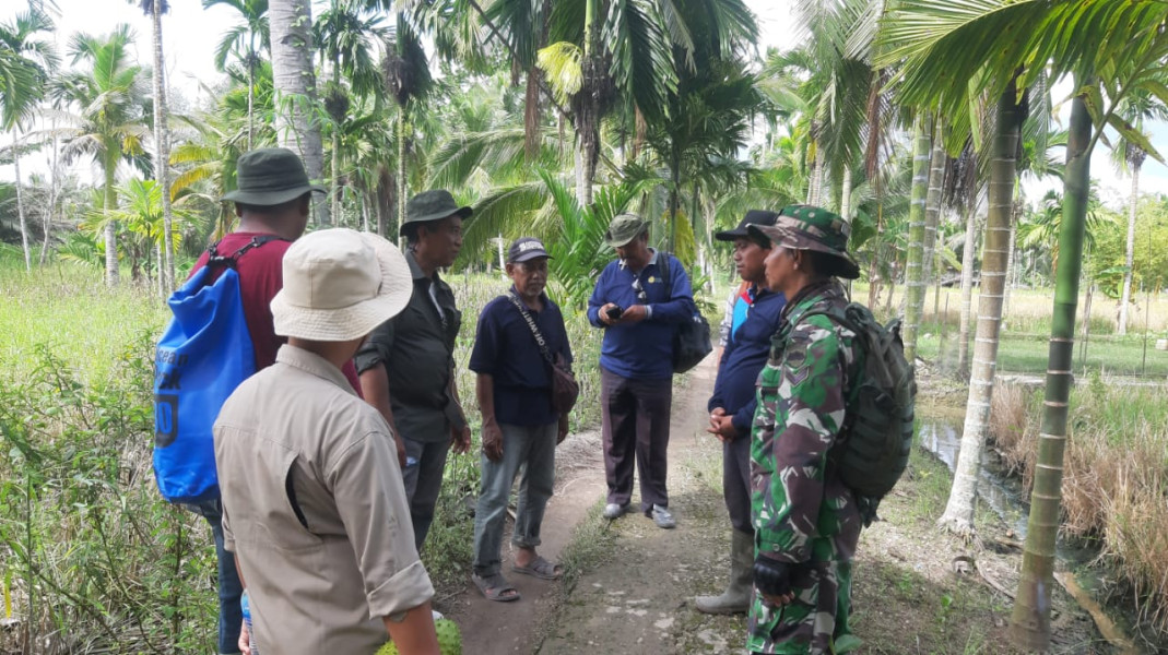 Sertu Ramli Gelar Patroli Karhutla, Jaga Keamanan Hutan Reteh