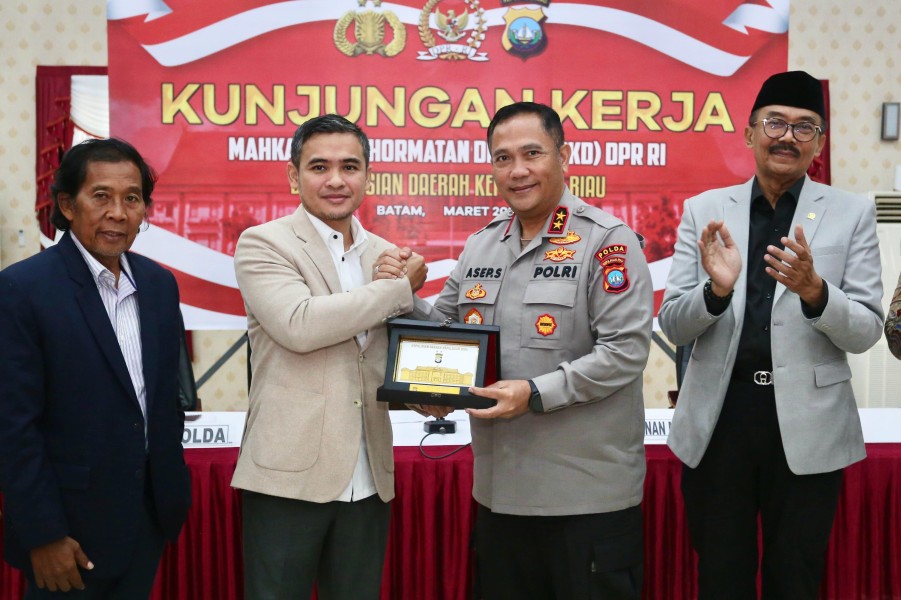 Polda Kepri Terima Kunjungan MKD DPR RI,Wujudkan Penegakan Etika DPR Yang Transparan