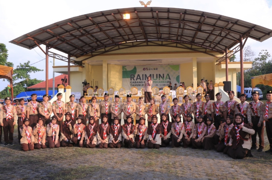 Pj Walikota Apresiasi Kegiatan Raimuna Pramuka Kota Pekanbaru