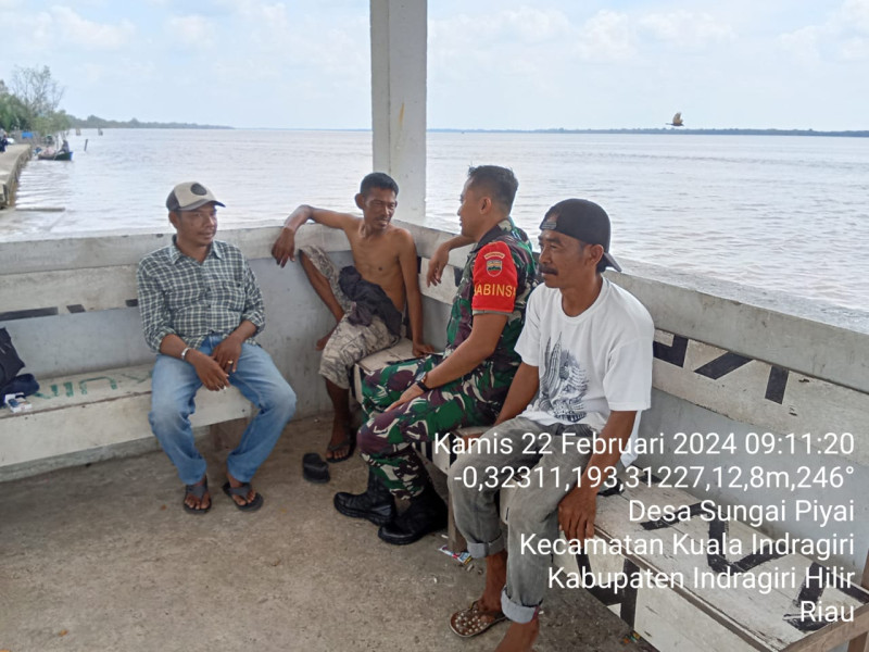 Koramil 04/Kuindra Harap Agar Dapat Aktifkan Kembali Ronda Malam