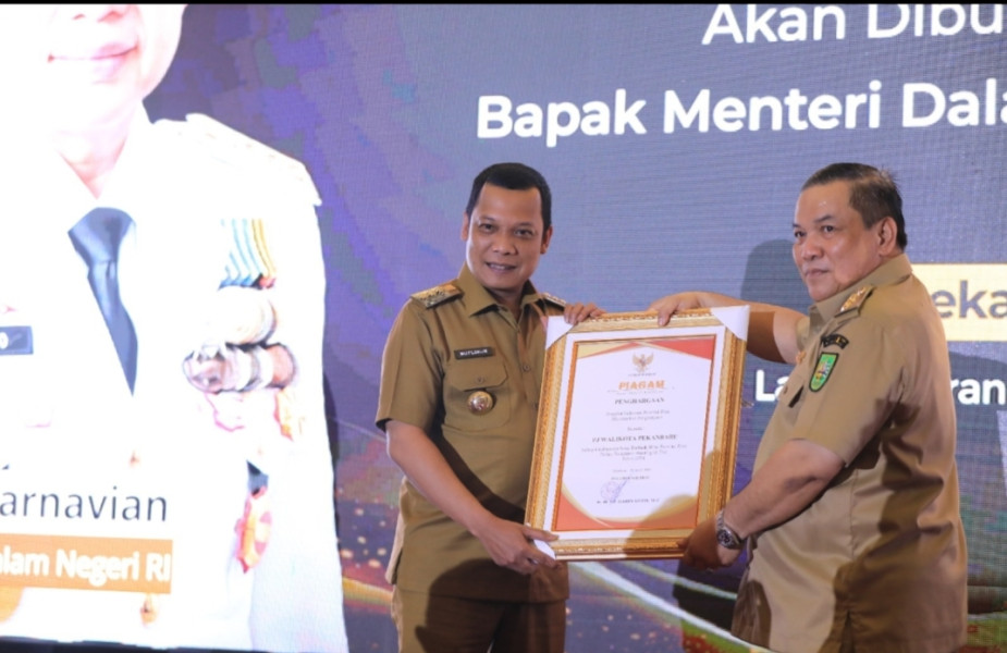 Pemko Pekanbaru Terbaik II Penurunan Angka Stunting 2024