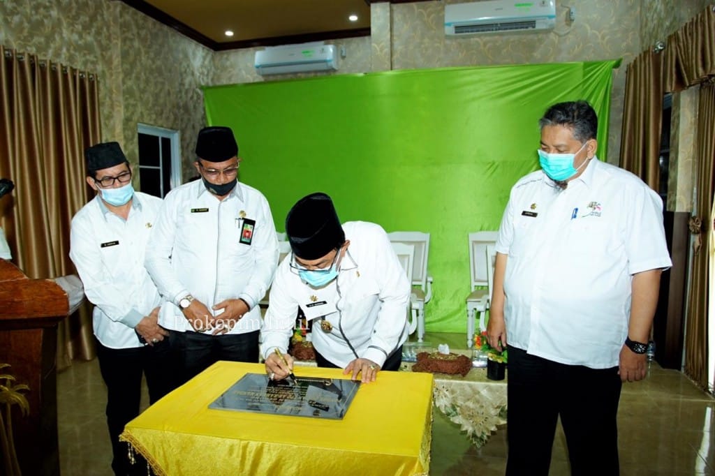 Bupati Inhil Resmikan Pondok TPQ Ar-rahman Khairiah Mandah