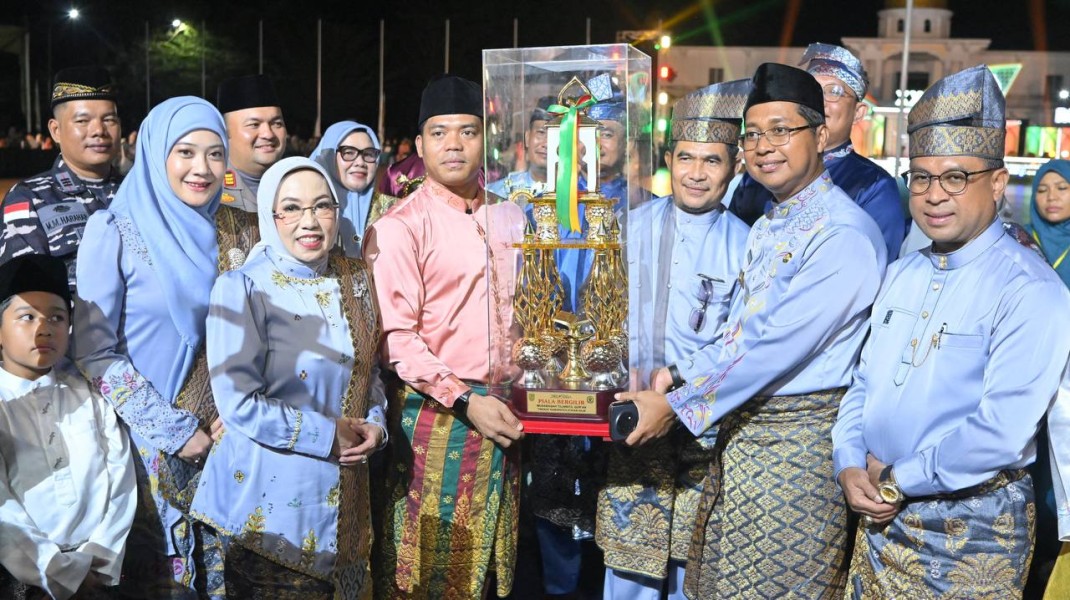 Juara Umum MTQ ke-XX Tingkat Kabupaten Rokan Hilir Diraih Kecamatan Bangko Pusako
