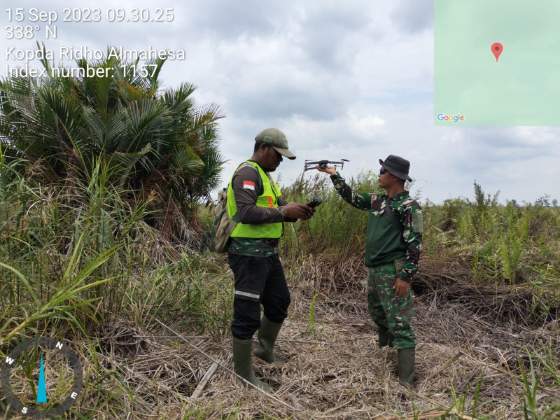 Kegiatan Patroli Rutin Karlahut Terus Dilakukan Bhabinsa 05/Gas