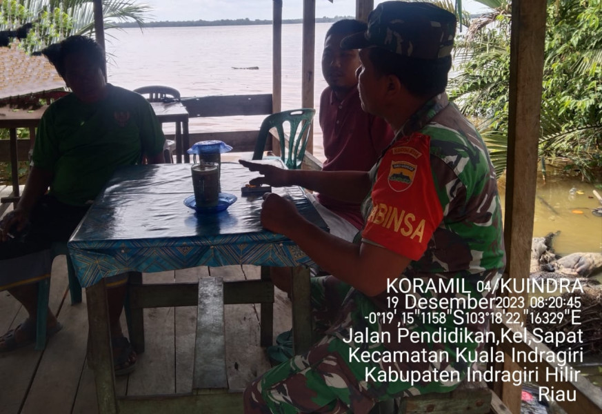 Wujudkan Hidup Bertoleransi Antar Sesama Koramil 04/Kuindra dan Masyarakat Setempat