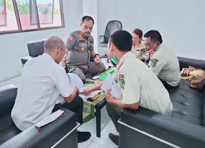 Bidang Satlinmas Satpol PP Inhil Lakukan Koordinasi Ke Satpol PP Provinsi Riau
