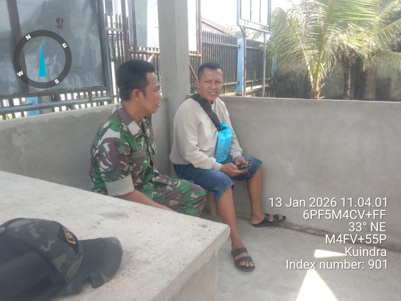 Kegiatan Kampung Pancasila Koramil 04/Kuindra, Wujudkan Masyarakat yang Harmonis dan Sejahtera