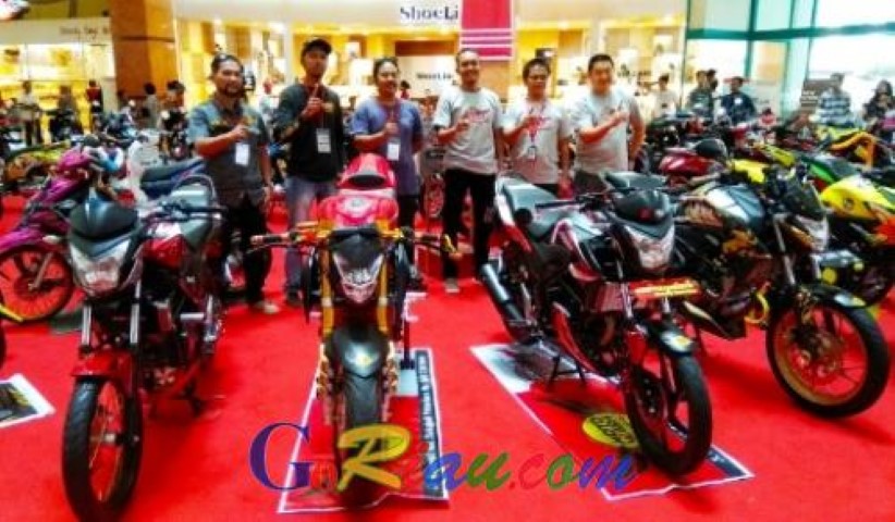 Ratusan Modifikator Riau Ikuti Honda Modif Contest 2018 di Pekanbaru