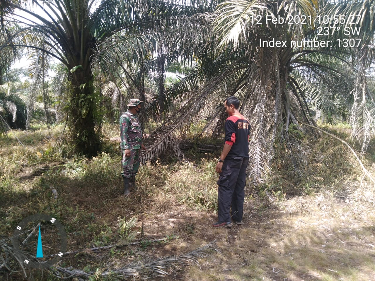 Kopda Saiful Ajak Warga Peduli dan Tidak Membakar Hutan Sembarangan