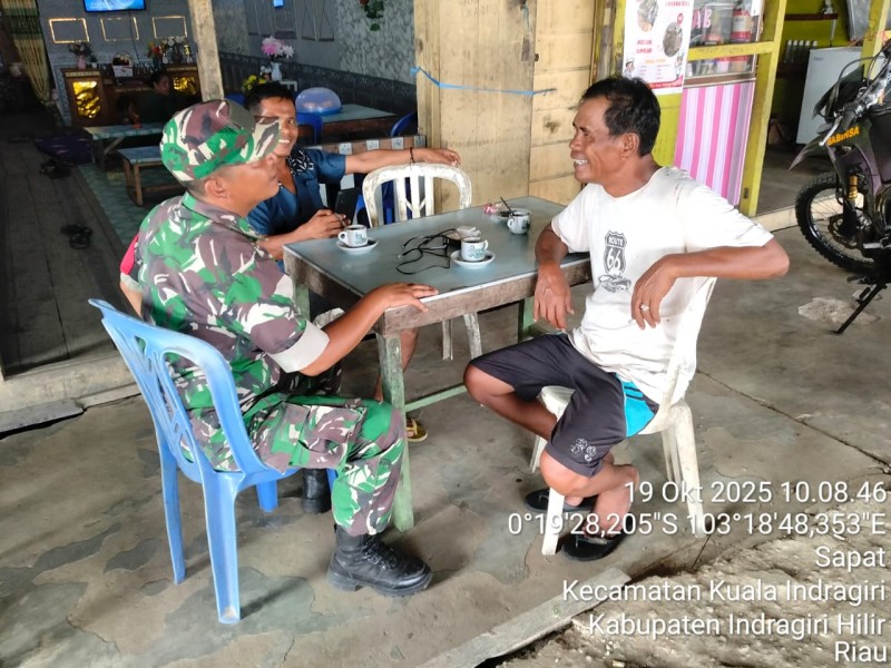 Harmonisasi Babinsa Koramil 04/Kuindra, Membangun Hubungan yang Baik antara Babinsa dan Masyarakat