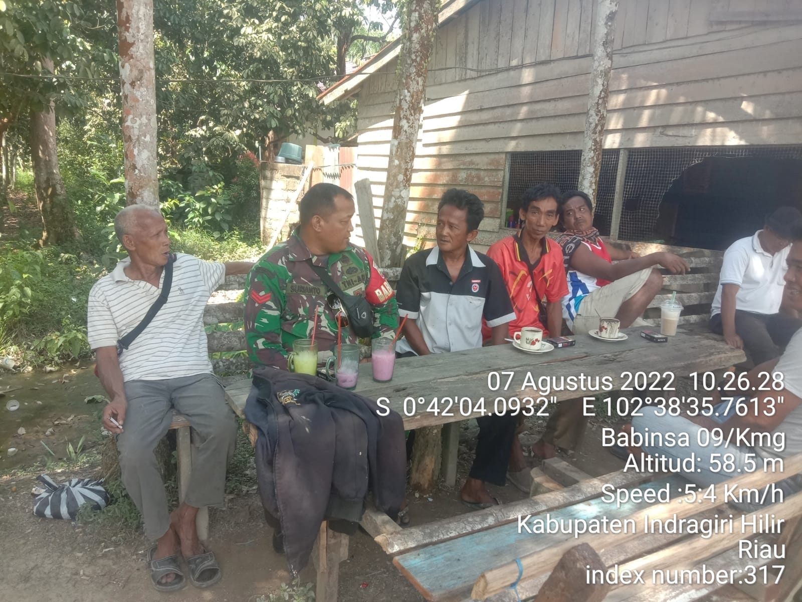 Guna Terciptanya Komunikasi Yang Baik, Koptu Surianto Lakukan Komsos