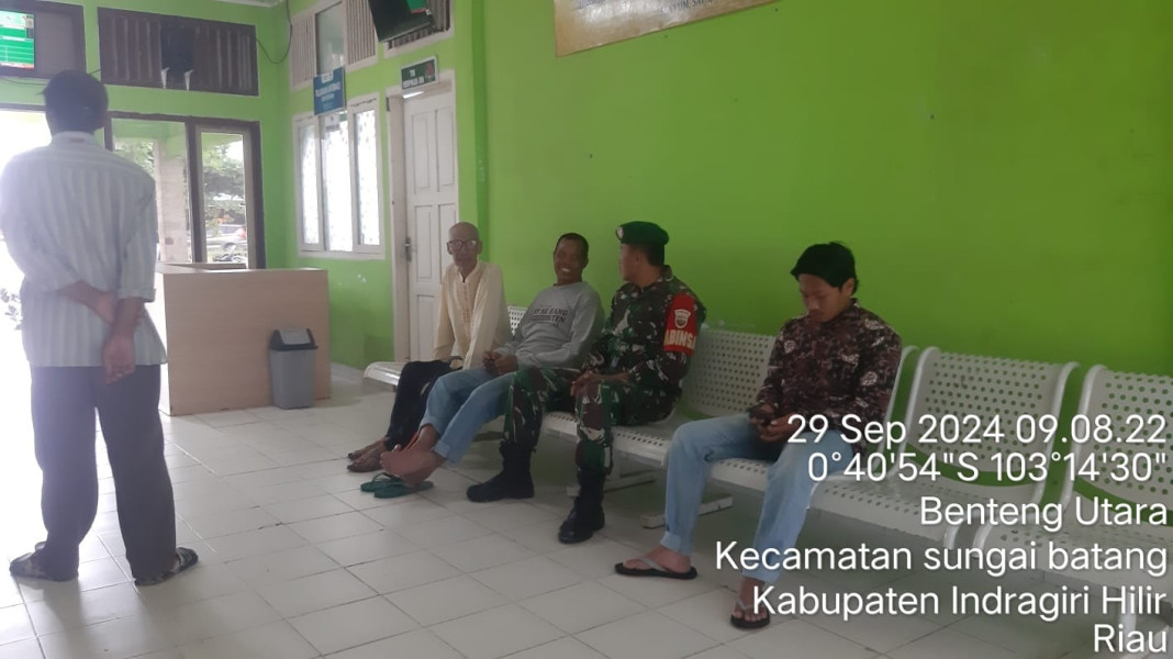 Koramil 07/Reteh Kopda Irawan Jalin Silaturahmi Antar Sesama