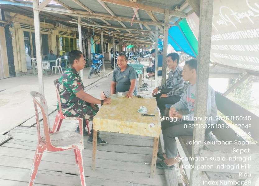 Dalam Komsos Praka Adzan Niko Tanamkan Bela Negara dan Cinta Tanah Air