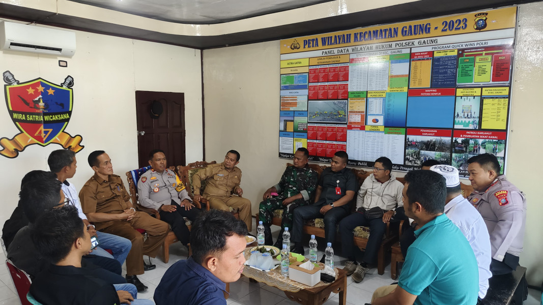 Didukung Tokoh dan Seluruh Elemen Masyarakat, Kapolsek Gaung Optimis Pilkada Damai 2024 Akan Terwujud