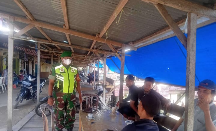 Serda Ilyas Tegakkan Prokes Di Wilayah Binaan