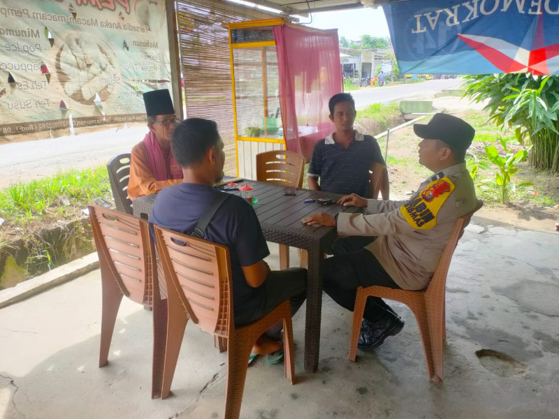 Polsek Kempas Pastikan Kamtibmas Jelang Pilkada Serentak 2024