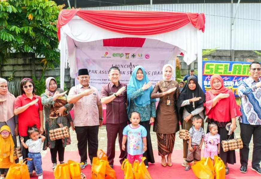 Pastikan Pertumbuhan Anak, Pj Bupati Kampar Hadiri Peluncuran Program BAAS