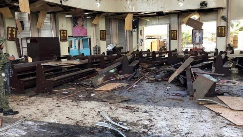 Gereja Katolik di Filipina Dibom, Pelaku Disebut Penjahat Tak ber-Tuhan